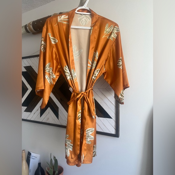 Other - Sateen Wrap Bath Robe
